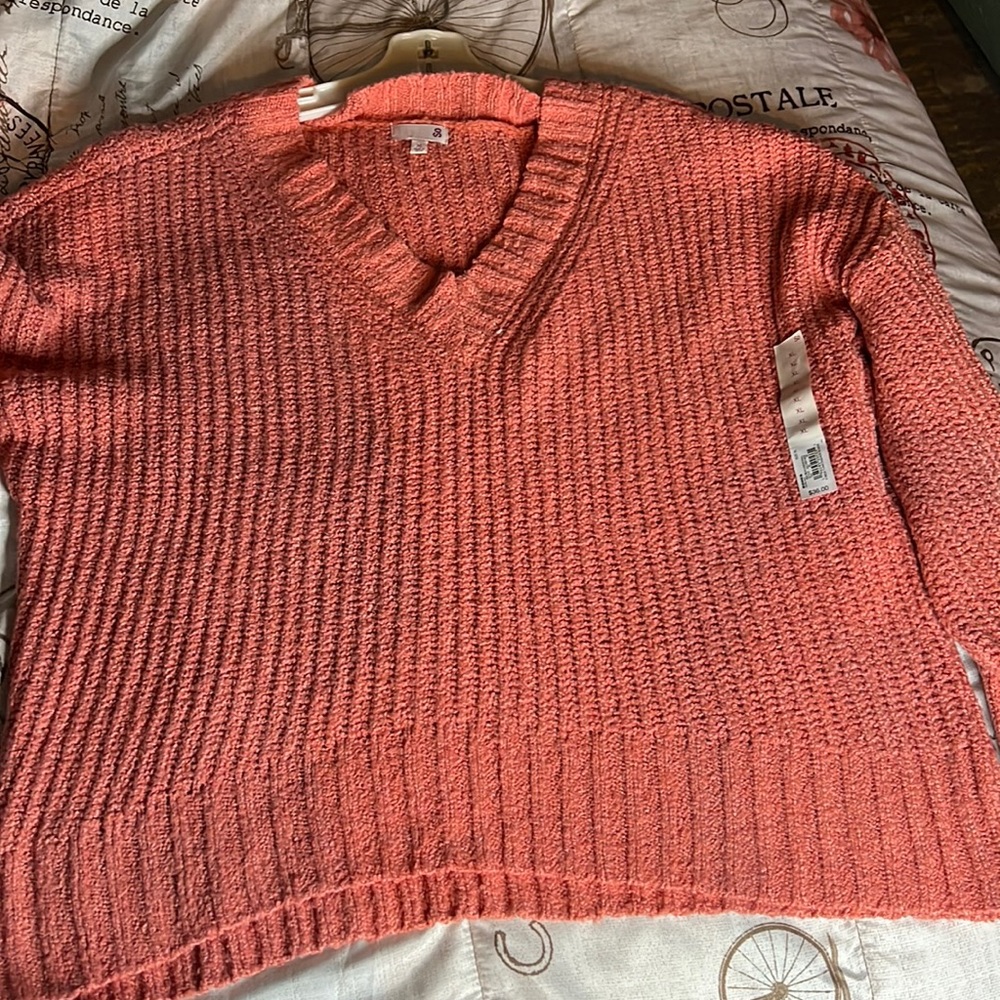 Pink sweater